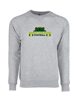 Crystal Lake South HS Football Stacked - Crewneck Sweatshirt