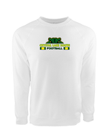 Crystal Lake South HS Football Stacked - Crewneck Sweatshirt