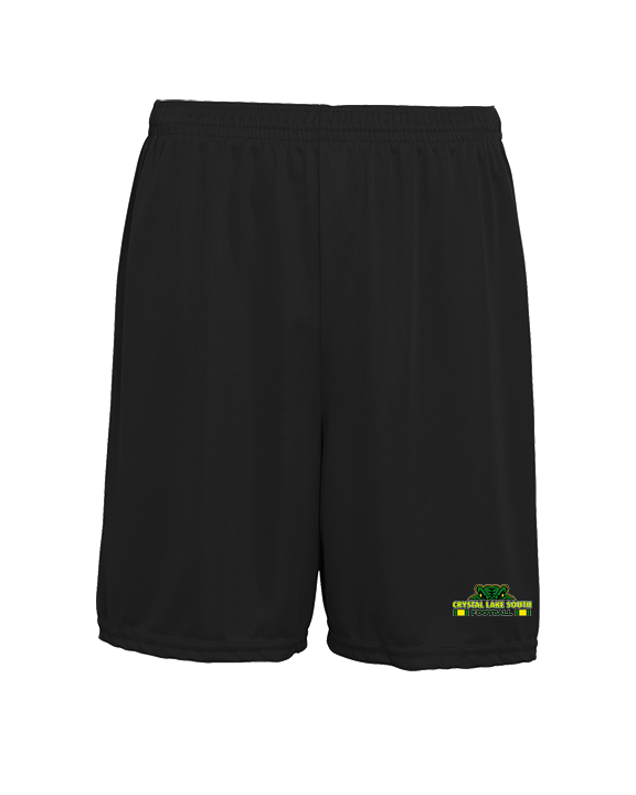 Crystal Lake South HS Football Stacked - Mens 7inch Training Shorts