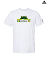 Crystal Lake South HS Football Stacked - Mens Adidas Performance Shirt