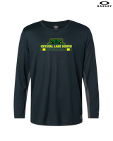 Crystal Lake South HS Football Stacked - Mens Oakley Longsleeve