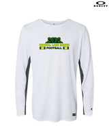 Crystal Lake South HS Football Stacked - Mens Oakley Longsleeve