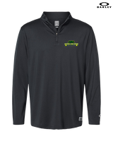 Crystal Lake South HS Football Stacked - Mens Oakley Quarter Zip
