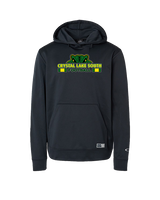 Crystal Lake South HS Football Stacked - Oakley Performance Hoodie