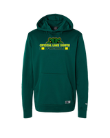 Crystal Lake South HS Football Stacked - Oakley Performance Hoodie