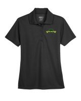 Crystal Lake South HS Football Stacked - Womens Polo