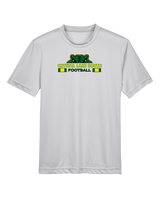 Crystal Lake South HS Football Stacked - Youth Performance Shirt