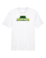 Crystal Lake South HS Football Stacked - Youth Performance Shirt