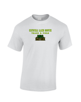 Crystal Lake South HS Boys Track & Field Block - Cotton T-Shirt