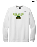 Crystal Lake South HS Boys Track & Field Block - Mens Nike Crewneck