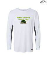 Crystal Lake South HS Boys Track & Field Block - Mens Oakley Longsleeve