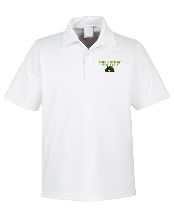 Crystal Lake South HS Boys Track & Field Block - Mens Polo