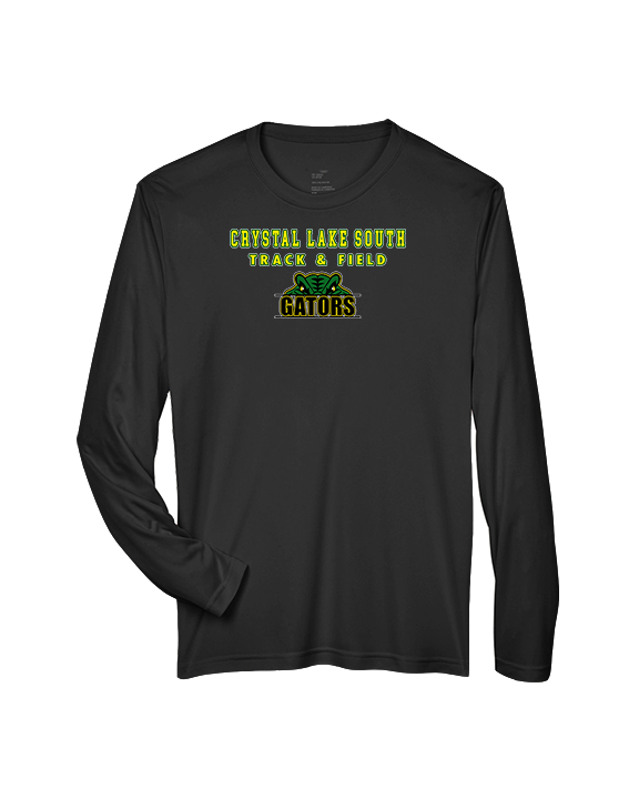Crystal Lake South HS Boys Track & Field Block - Performance Longsleeve