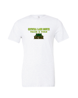 Crystal Lake South HS Boys Track & Field Block - Tri-Blend Shirt