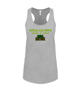Crystal Lake South HS Boys Track & Field Block - Womens Tank Top