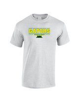Crystal Lake South HS Boys Track & Field Border - Cotton T-Shirt