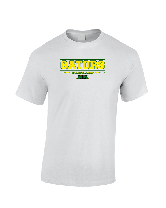 Crystal Lake South HS Boys Track & Field Border - Cotton T-Shirt