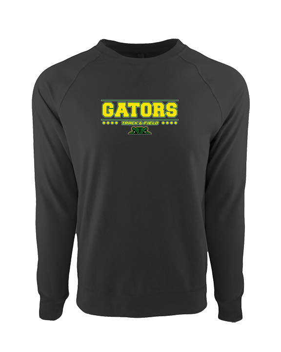 Crystal Lake South HS Boys Track & Field Border - Crewneck Sweatshirt