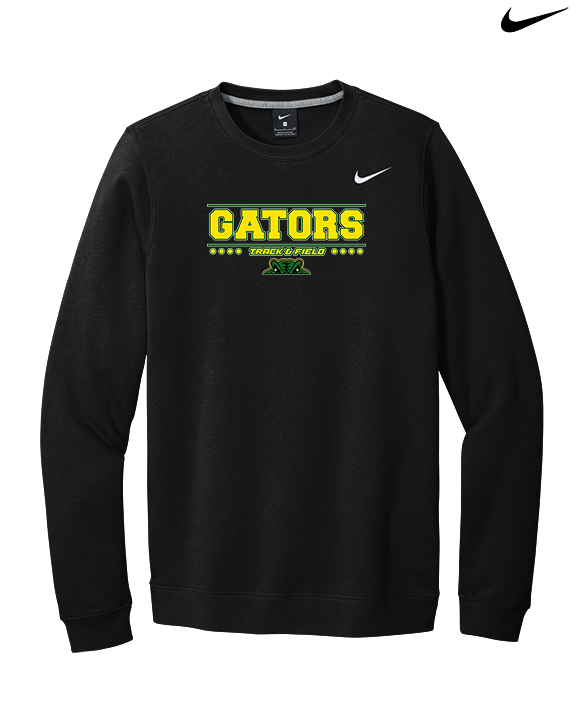 Crystal Lake South HS Boys Track & Field Border - Mens Nike Crewneck