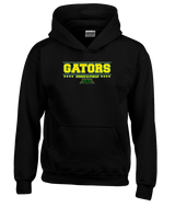 Crystal Lake South HS Boys Track & Field Border - Youth Hoodie