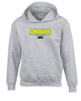 Crystal Lake South HS Boys Track & Field Border - Youth Hoodie