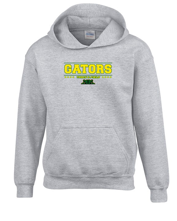 Crystal Lake South HS Boys Track & Field Border - Youth Hoodie