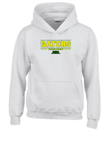 Crystal Lake South HS Boys Track & Field Border - Youth Hoodie