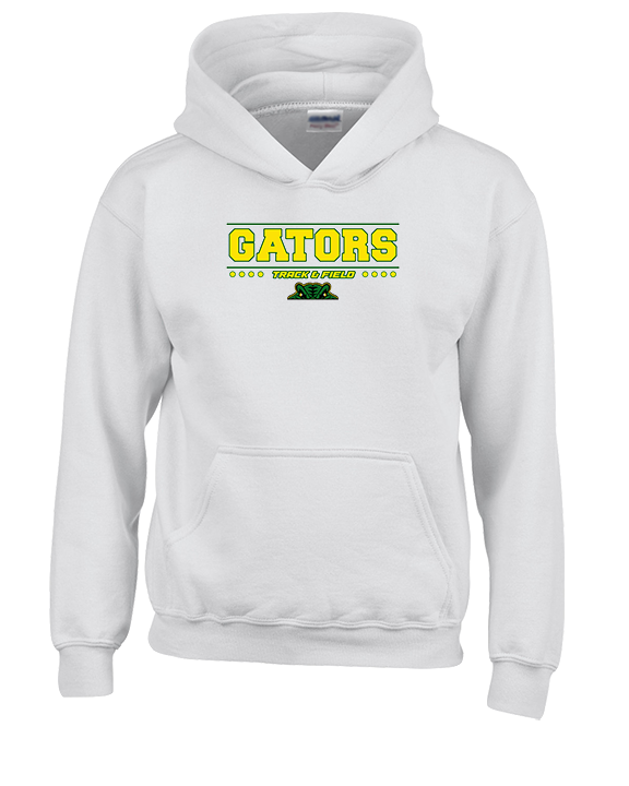 Crystal Lake South HS Boys Track & Field Border - Youth Hoodie