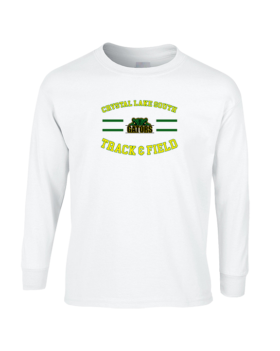 Crystal Lake South HS Boys Track & Field Curve - Cotton Longsleeve