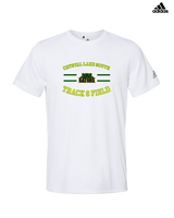 Crystal Lake South HS Boys Track & Field Curve - Mens Adidas Performance Shirt