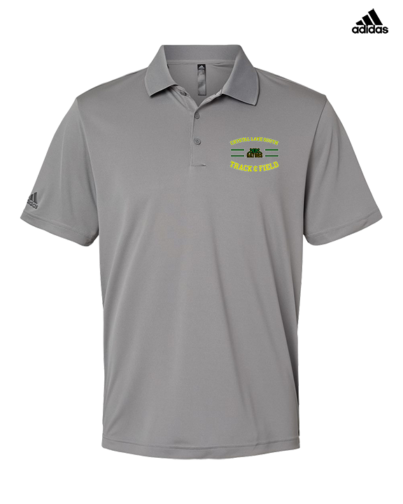 Crystal Lake South HS Boys Track & Field Curve - Mens Adidas Polo