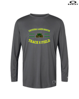 Crystal Lake South HS Boys Track & Field Curve - Mens Oakley Longsleeve