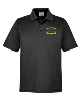 Crystal Lake South HS Boys Track & Field Curve - Mens Polo