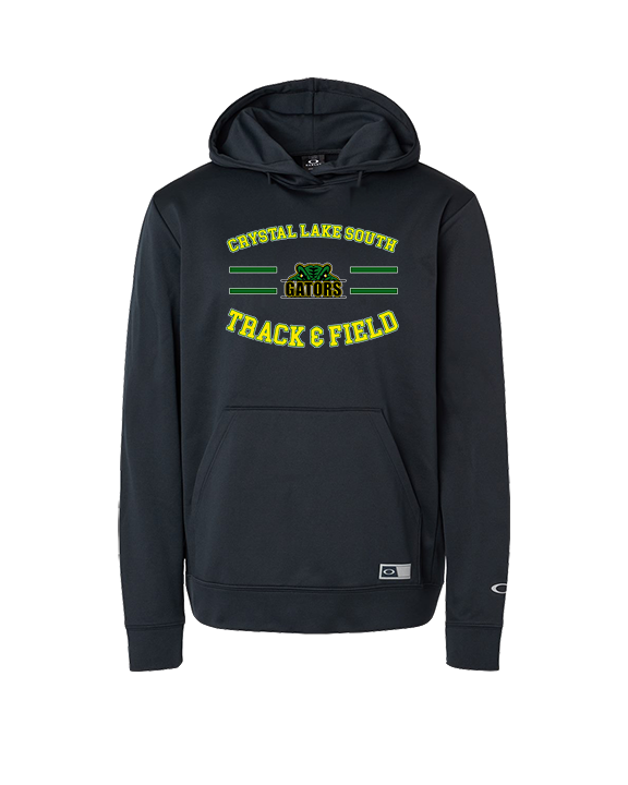 Crystal Lake South HS Boys Track & Field Curve - Oakley Performance Hoodie
