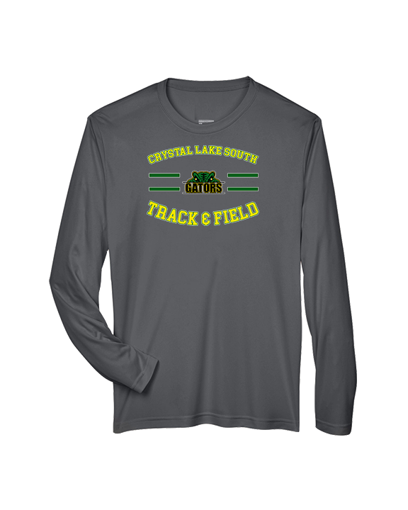 Crystal Lake South HS Boys Track & Field Curve - Performance Longsleeve