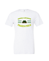 Crystal Lake South HS Boys Track & Field Curve - Tri-Blend Shirt