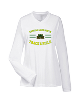 Crystal Lake South HS Boys Track & Field Curve - Womens Performance Longsleeve