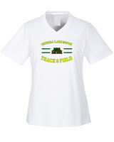 Crystal Lake South HS Boys Track & Field Curve - Womens Performance Shirt