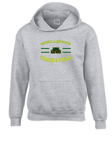Crystal Lake South HS Boys Track & Field Curve - Youth Hoodie