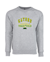 Crystal Lake South HS Boys Track & Field Lanes - Crewneck Sweatshirt