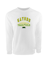 Crystal Lake South HS Boys Track & Field Lanes - Crewneck Sweatshirt