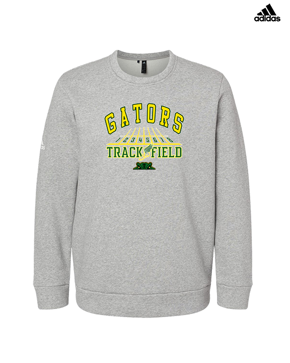 Crystal Lake South HS Boys Track & Field Lanes - Mens Adidas Crewneck