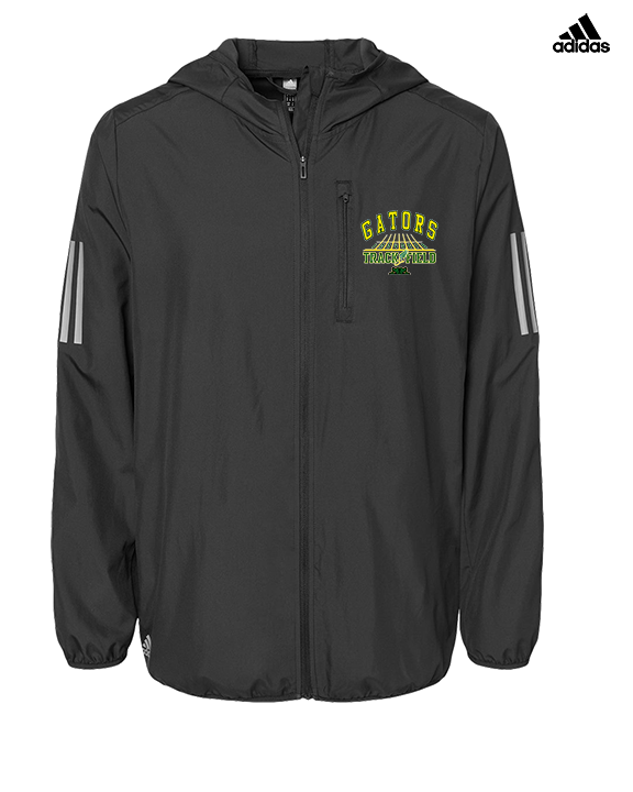 Crystal Lake South HS Boys Track & Field Lanes - Mens Adidas Full Zip Jacket
