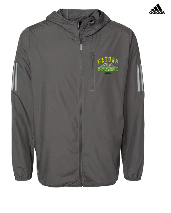 Crystal Lake South HS Boys Track & Field Lanes - Mens Adidas Full Zip Jacket