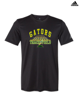 Crystal Lake South HS Boys Track & Field Lanes - Mens Adidas Performance Shirt