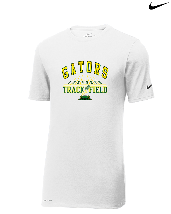 Crystal Lake South HS Boys Track & Field Lanes - Mens Nike Cotton Poly Tee