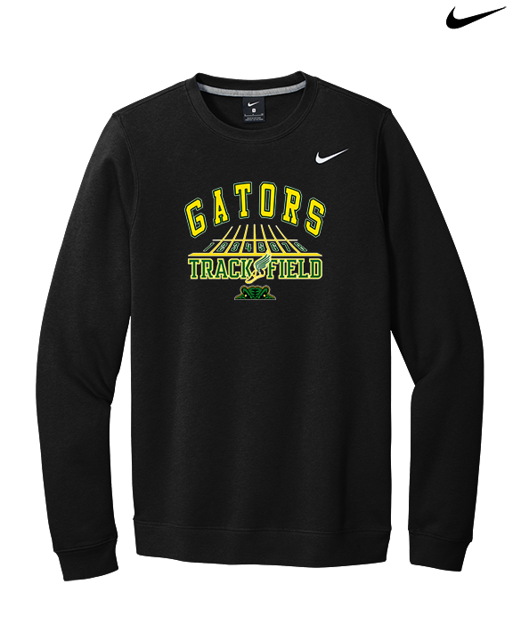 Crystal Lake South HS Boys Track & Field Lanes - Mens Nike Crewneck
