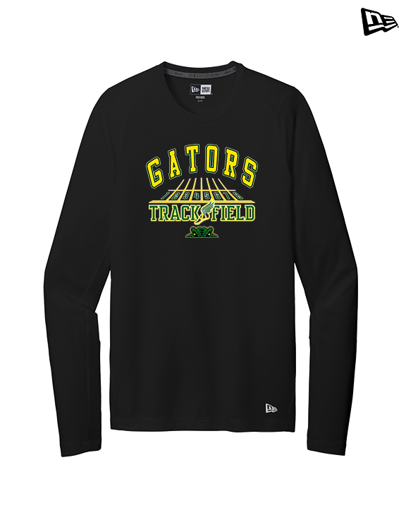 Crystal Lake South HS Boys Track & Field Lanes - New Era Performance Long Sleeve