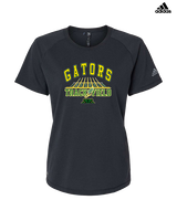 Crystal Lake South HS Boys Track & Field Lanes - Womens Adidas Performance Shirt