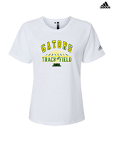 Crystal Lake South HS Boys Track & Field Lanes - Womens Adidas Performance Shirt